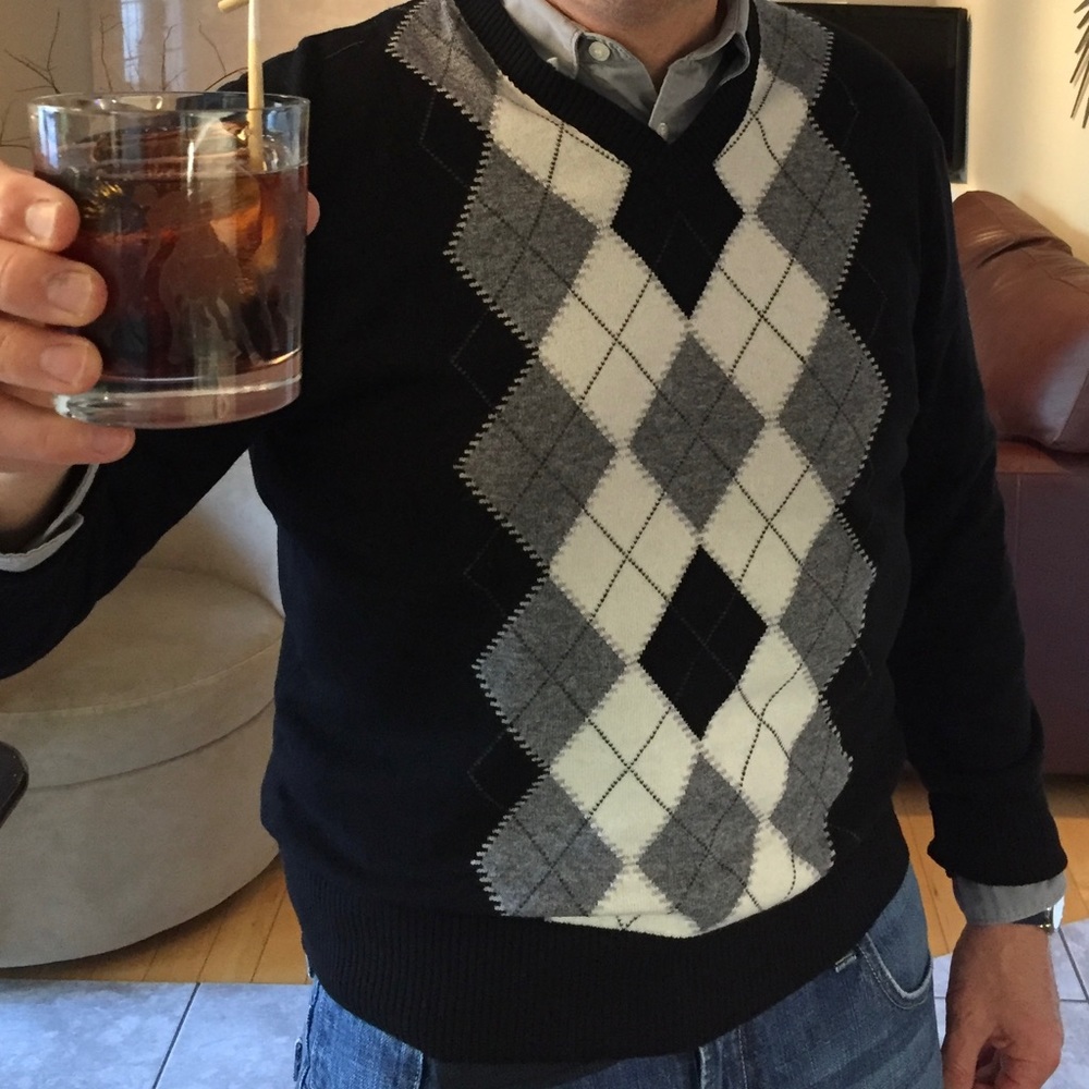 Banana Republic Argyle Sweater